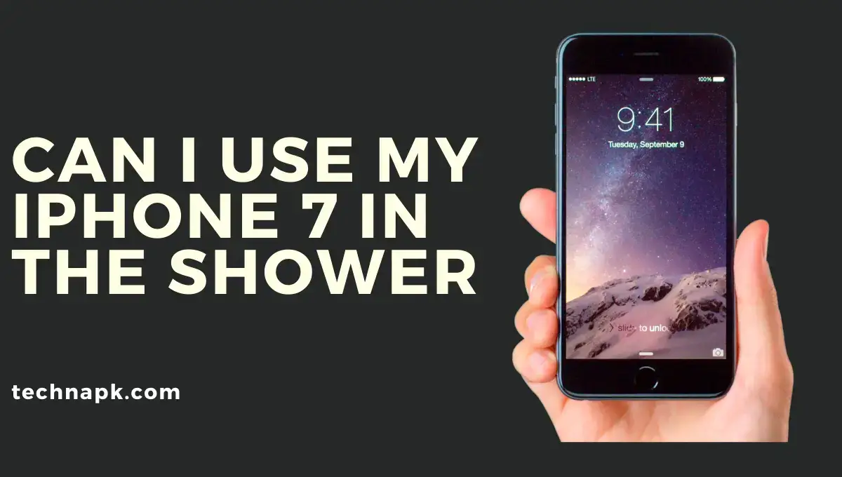 Can I use my iPhone in shower