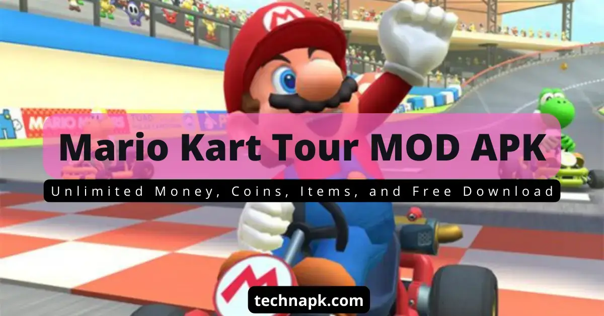 mario kart tour mod apk feature image