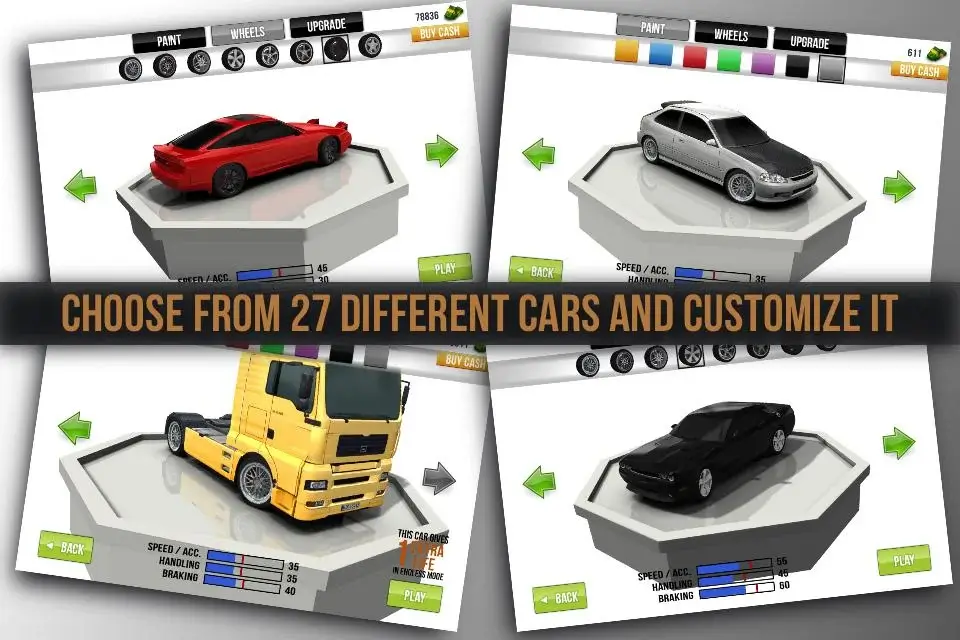 Traffic Racer MOD APK customization