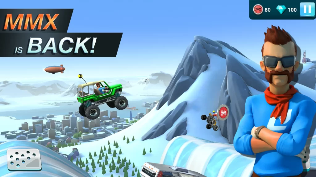 1- mmx hill dash 2 mod apk