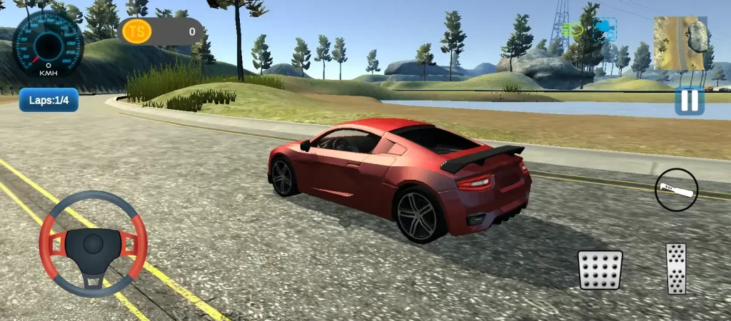 Cars Fast as Lightning MOD APK interface