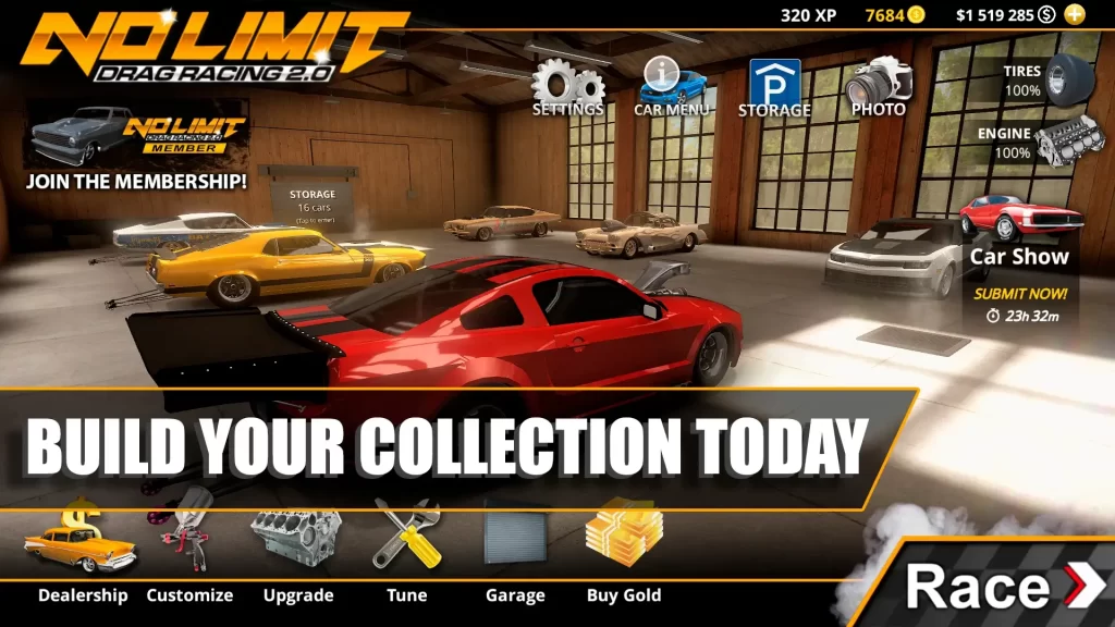 No Limit Drag Racing 2 MOD APK 1