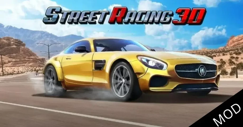 street racing 3d mod apk cover image