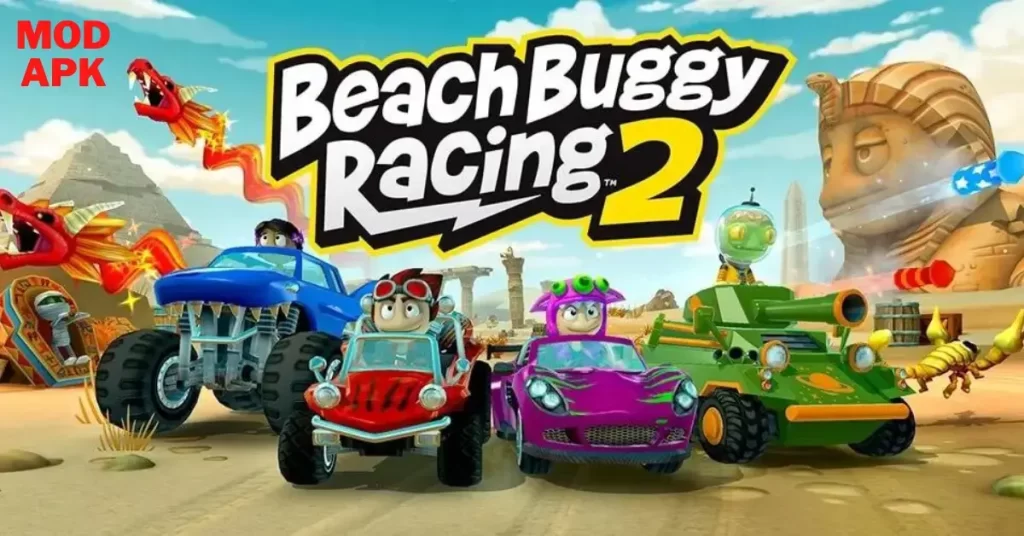 beach buggy racing 2 mod apk cover image