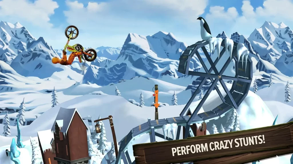 Perform incredible stunts to earn extra points